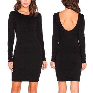 House of Harlow 1960 Scoop Back Long Sleeve Bodycon Dress